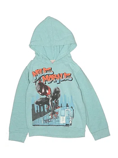 Pre-owned Marvel Kids' Sweatshirt In Teal