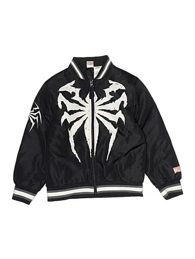 Pre-owned Marvel Kids' Track Jacket In Black