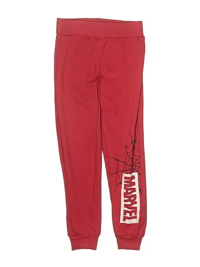 Pre-owned Marvel Kids' Track Pants In Red