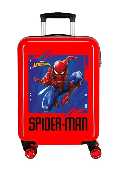 Marvel Trolley Suitcase 55cm 4r Street In Rosso