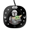 Marvel Uncanny Brands Star Wars Mug Warmer With Baby Yoda Molded Mug - Keeps Your Favorite Beverage Warm -  In Blue