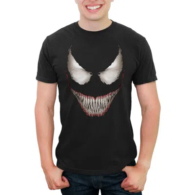 Marvel Venom Grin  Graphic T-shirt In Black