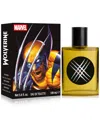 Marvel Wolverine Eau De Toilette Spray, 3.4 Oz. In Transparent