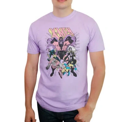 Marvel: X-men '97 Marvel X-men '97 Pink Retro Poster  Graphic T-shirt In Orchid