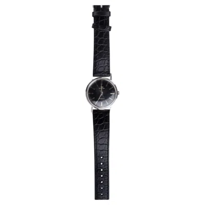Pre-owned Marvin Elegant Black Dial “” Hermetic, Manual, Circa 1950s