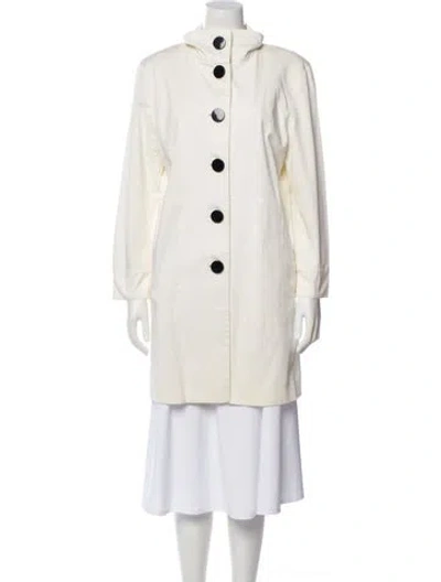 Pre-owned Marvin Richards Coat In White