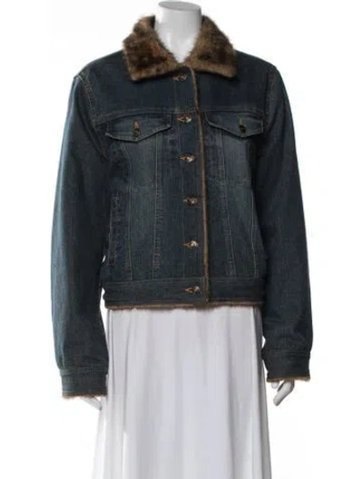 Pre-owned Marvin Richards Denim Jacket In Blue