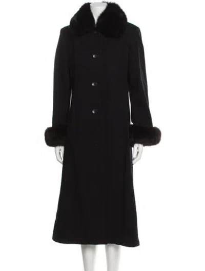 Pre-owned Marvin Richards Lambswool Coat In Gray