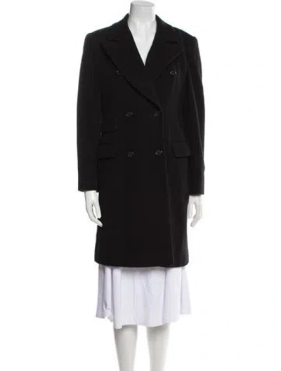 Pre-owned Marvin Richards Peacoat In Black