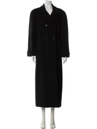 Pre-owned Marvin Richards Trench Coat In Black