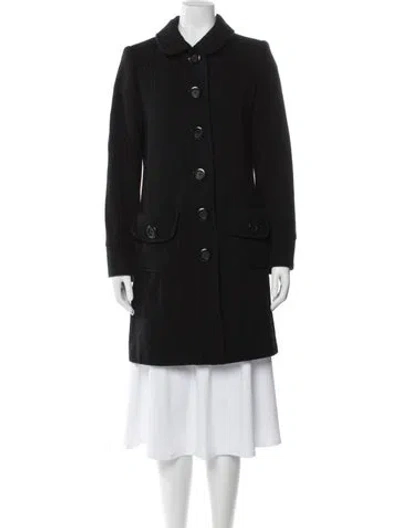 Pre-owned Marvin Richards Wool Coat In Black