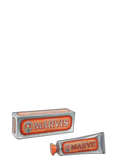 Marvis Ginger Mint Travel Toothpaste 25ml In White