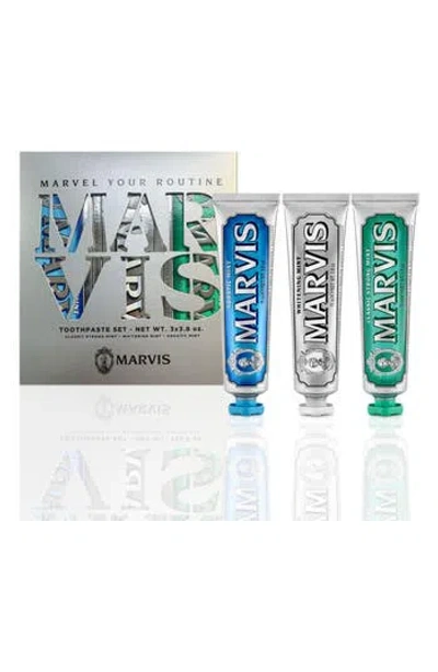 Marvis Toothpaste Best Seller Trio Set In Multi
