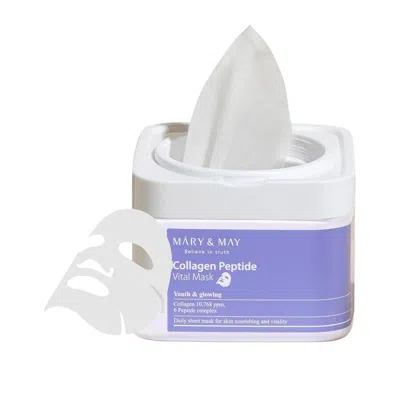 Mary&may Unisex Collagen Peptide Vital Mask 14.11 oz 8809670681517