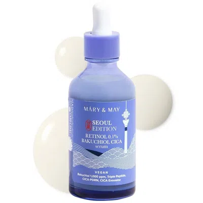 Mary&may Unisex Vegan Retinol 0.1% Bakuchiol Cica Serum 2.71 oz 8809670682699