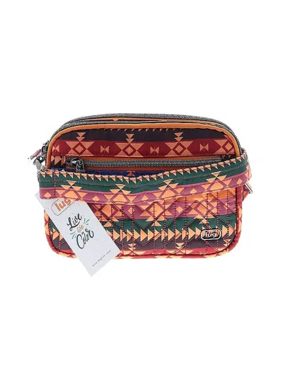 Pre-owned Mary Deangelis Crossbody Bag In Orange