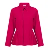 Mary Dickow Women's Red Ida Blouse Pink In Red