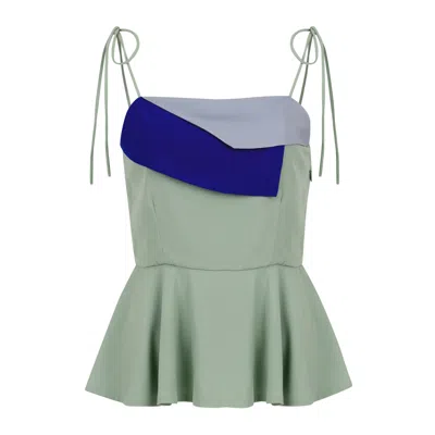 Mary Dickows Fashion Company Aps Women's Lena Top-sage In Orange