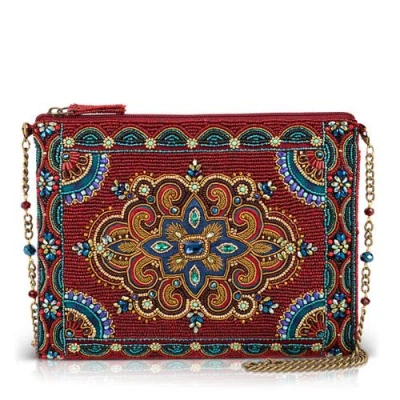 Mary Frances Accessories Baroque Mini Crossbody In Multi