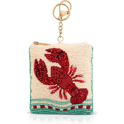 Mary Frances Accessories Crack Me Up Coin Purse In White