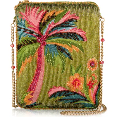 Mary Frances Accessories Endless Summer Mini Handbag In Green