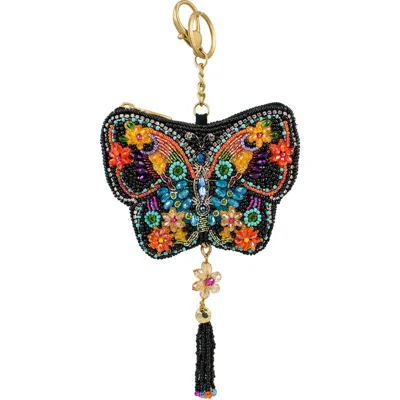 Mary Frances Accessories Flight Of Fancey Coin Purse In Black