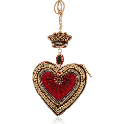 Mary Frances Accessories High Court Coin Purse In Red