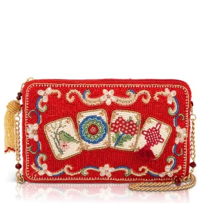 Mary Frances Accessories Mahjong Mood In Red