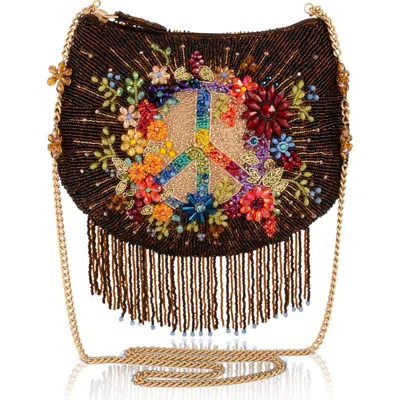 Mary Frances Accessories Peace & Light Handbag In Brown
