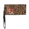 Mary Frances Wild Garden Butterfly Crossbody Wallet Wristlet Purse In Multi
