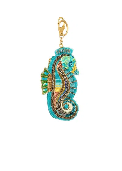 Mary Frances Women's Reef Rider Coin Purse In Seahorse In Multi