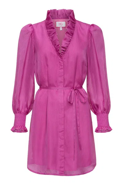 Mary George Women's Harper Dress In Purple