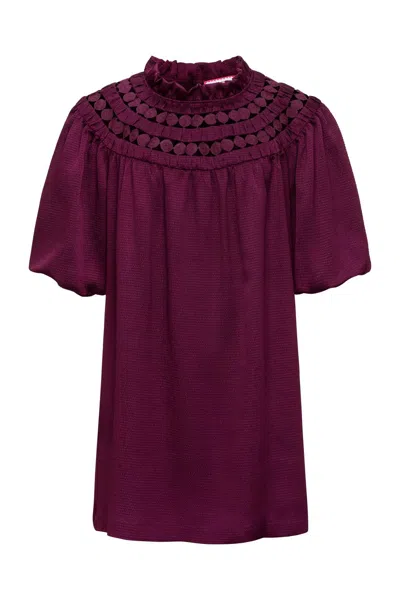 Mary George Women's Sarah Dress In Purple In Burgundy
