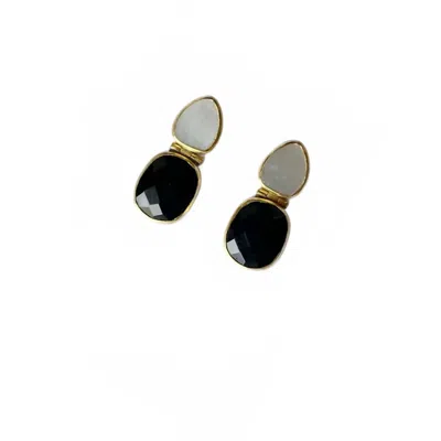 Mary K Kendig The Hampton Noir Earring In Black