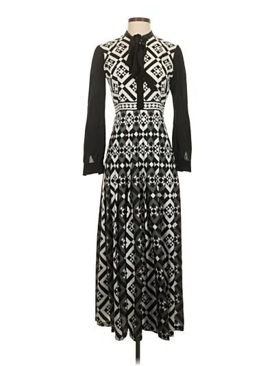 Pre-owned Mary Katrantzou Casual Dress In Black