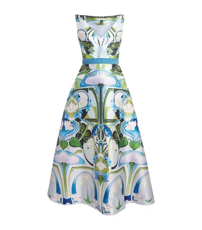 Mary Katrantzou Ceramica Lila Mykah Maxi Dress