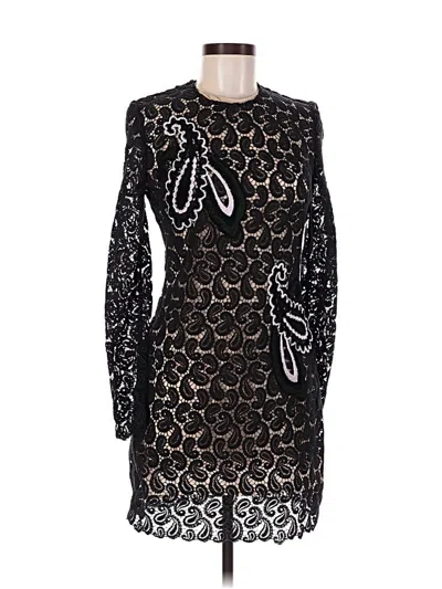 Pre-owned Mary Katrantzou Cocktail Dress In Black
