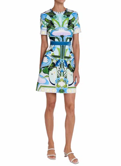 Mary Katrantzou Colbert Dress In Ceramica Lila In White