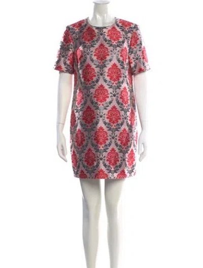 Pre-owned Mary Katrantzou Floral Print Mini Dress
