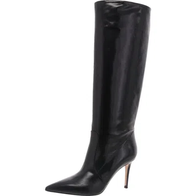 Mary Katrantzou / Gianvito Rossi Hansen Womens Solid Patent Leather Knee-high Boots