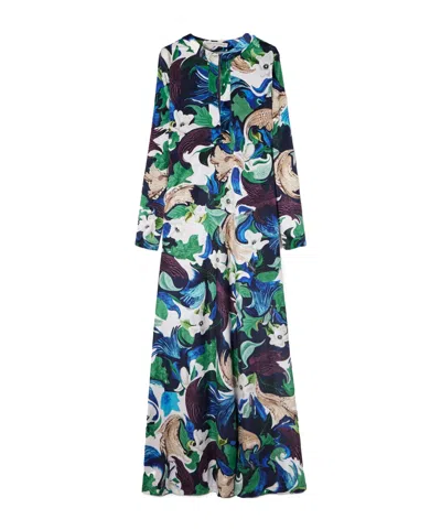 Mary Katrantzou Carrington Printed Jersey Maxi Dress In Multi