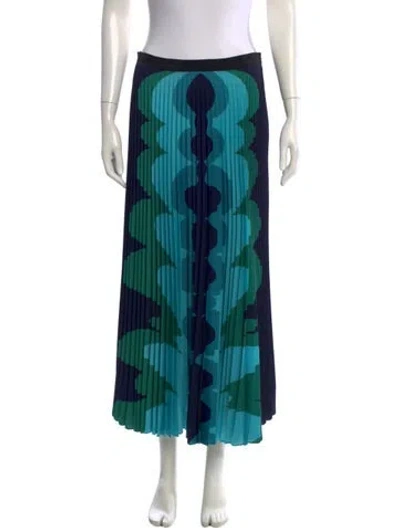 Pre-owned Mary Katrantzou Printed Midi Length Skirt In Multi