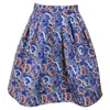 Mary Katrantzou Printed Mini Flared Skirt In Multicolor Viscose In Multi