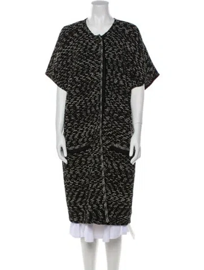 Pre-owned Mary Katrantzou Printed Vest In Black