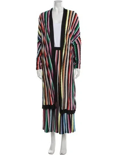 Pre-owned Mary Katrantzou Striped Skirt Suit W/ Tags