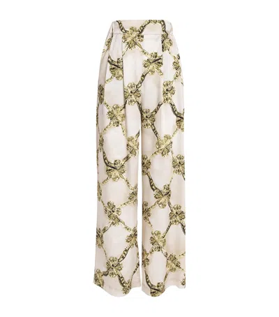 Mary Katrantzou Varenne Wide-leg Trousers In Multi