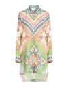 Mary Katrantzou Woman Mini Dress Cream Size 10 Polyester In Green