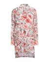 Mary Katrantzou Woman Mini Dress Ivory Size 12 Silk In White