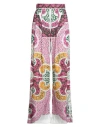 Mary Katrantzou Woman Pants Fuchsia Size 10 Polyester