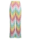 Mary Katrantzou Woman Pants Light Green Size 8 Polyester
